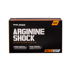 Body Attack Arginine Shock 3150 80 Caps - BA-AG